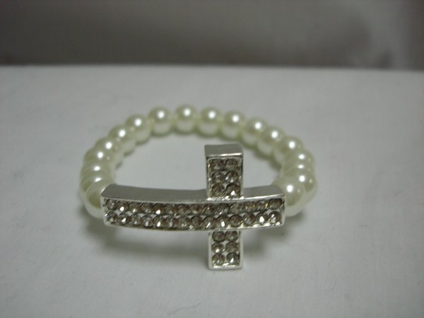 Side Cross Strech Bracelet